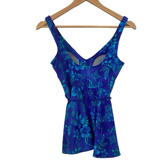 Gabar Womens Vintage Skirted One Piece Swimsuit Playsuit - Picture 7 of 7